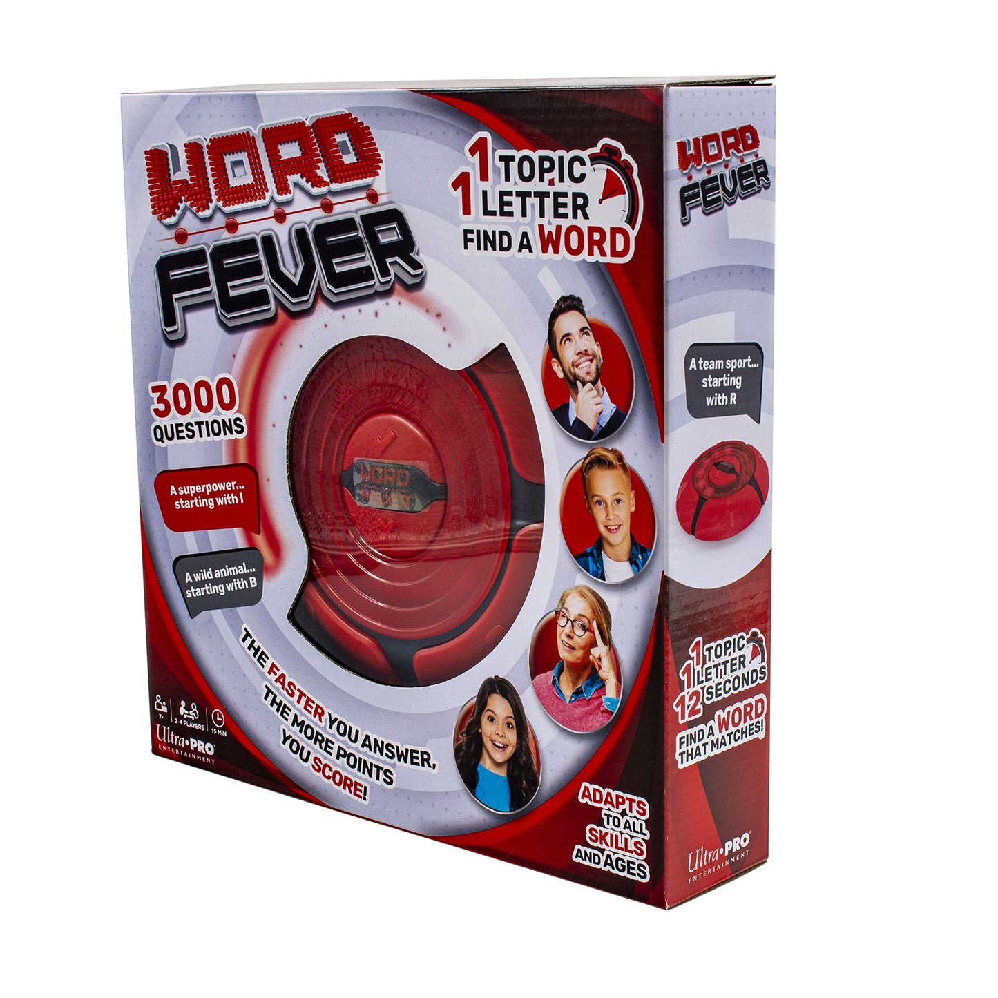 Word Fever - The Electronic Charades Game, Fun Game For Up To 4 Players, Over 250 Fun Filled Topics Ran By The Electronic Game Master, Who Will Answer The Fastest And Score The Most Points