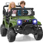 YunTopKids XL 24V Ride on Toys for Big Kids 2 Seater,4x4 Kids Electric Vehicles with Remote Control,800W Motors,21 Inch Wide Se