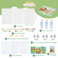 Bonnyco Paint By Numbers Kit For Kids Animals Pack 3 Canvas Paint By Number Canvas, Jungle Animals Gifts For Boys, Arts And Crafts, Kids Paint By Number Kits Pre Drawn Canvas For Painting For Kids