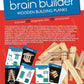 Adian Brain Builder Wooden Building Planks Set2, Stem Toy, 20 Wooden Planks With 30 Puzzle Cards, For Ages 7+
