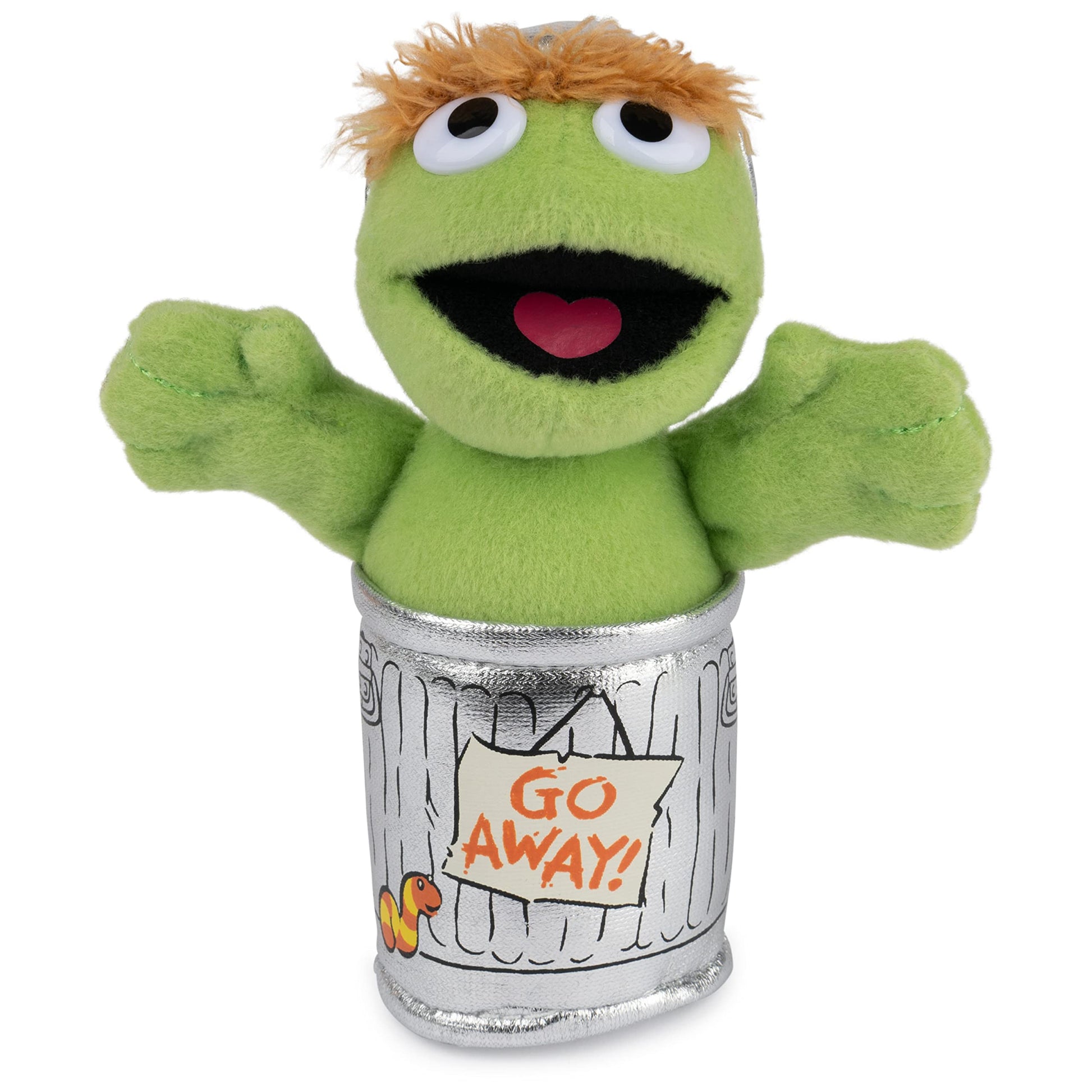 Enesco Sesame Street 5'' Oscar The Grouch Beanbag Gund Plush
