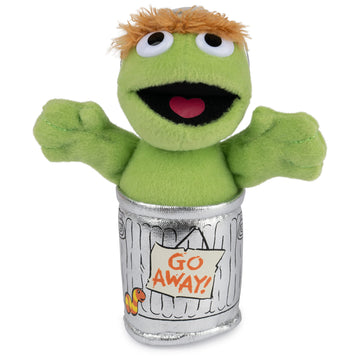 Enesco Sesame Street 5'' Oscar The Grouch Beanbag Gund Plush