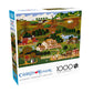 Buffalo Games - Charles Wysocki - Old Homestead - 1000 Piece Puzzle - Challenging Puzzle Perfect For Game Nights - Finished Size
