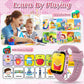 Smart Watch For Kids Girls Age 3-12 With 26 Puzzle Games Hd Video Camera Touchscreen Music Player Learning Cards Storybook Pedometer Metal Case Kids Watch Toy Birthday Gifts Include 2 Screen Protector