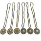GZYSSL 12 Pcs Halloween Pirate Coin Beads Necklaces Pirate Skull Necklaces Accessories Pirate Day Necklaces Party Decorations