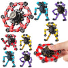 Gokeey Easter Baskets Stuffers Bulk Gifts Trasransformable Fidget Spinners 8 Pcs For Kids And Adults Stress Relief Sensory Toys For Boys And Girls Fingertip Gyros Party Favors Sensory Fidget Toys