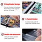 Anime Card Binder for Cards Waterproof Card Storage Bag with 480 Removable Sleeves for Anime Organize Trading Cards and TCG Cards