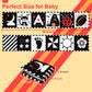 Urmywo Black And White Baby Toys, Tummy Time High Contrast Newborn Toys 0-3 Months, Soft Baby Book, Visual Stimulation Montessori Sensory Infant Toys 0-6-12 Months, Shower Gift, Easter Basket Stuffers