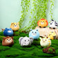 Skylety 9 Pcs Mini Plush Stuffed Animals Bulk 3.15 Inch Cute Soft Decompress Animals Plush Toys For Baby Shower Birthday Party Gifts Classroom Prizes Easter Basket Stuffers(Forest Animals)