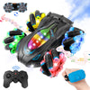 RC Cars Gesture Sensing Stunt Car, 360 Rotating Remote Control Car with Cool Light and Music, Spray Drift Hand Controlled Car, 2