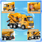 MQDMINI Construction Toys for Toddlers 6-12 Year Boys Girls, Remote Control Truck and Cement Mixer Truck, Kids Ideal Birthday Pa