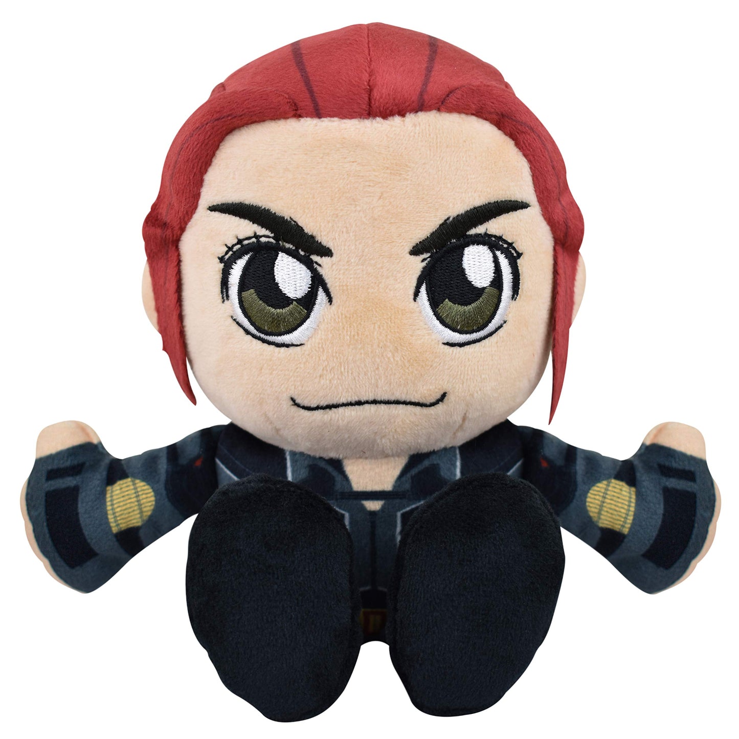 Bleacher Creatures Marvel Black Widow 8' Kuricha Sitting Plush- Soft Chibi Inspired Toy