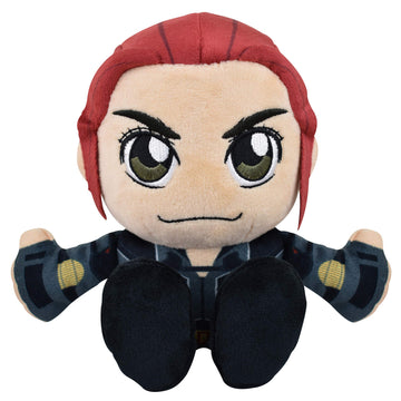 Bleacher Creatures Marvel Black Widow 8' Kuricha Sitting Plush- Soft Chibi Inspired Toy
