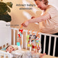Tumama 4 Pack Baby Toys For 0 3 6 9 12 Months, Hanging Crib Toys For Newborn Infant Development, Car Seat Stroller Soft Plush Rattles Toy For Babies