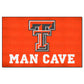 FANMATS 14614 Texas Tech Red Raiders Man Cave Tailgater Rug - 5ft. x 6ft. Sports Fan Area Rug, Home Decor Rug and Tailgating Mat