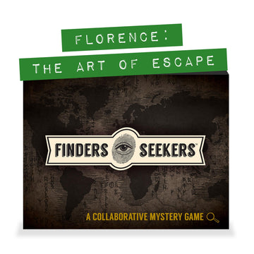 Finders Seekers Mystery Game | Florence: The Art of Escape - Be a Detective and Investigate an Unsolved Case  Escape Room Puzzles  for Date Night  Game Night or Solo.