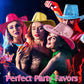 Zhanmai 12 Pieces Cowboy Hats And Bandanas Bulk Western Cowboy Cowgirl Hats Costume Party Favors(Multicoloured 2)