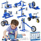 Mechanical Building Toys For Boys Age 8-12, 50 Stem Projects For Kids Ages 8-12 With 325 Pcs Building Blocks, Stem Toys For 6 7 8 9 10 Year Old Boys, Science Kit Birthday Xmas Gifts For Kids 6+