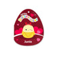 Squishmallows Original 8In Hartman The Purple Monkey + 8In Junie The Banana - Official Jazwares Valentines Plush 2-Pack (Little)