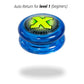 Yomega Power Brain Xp Yoyo - Professional Yoyo With A Smart Switch Which Enables Players To Choose Between Auto-Return And Manual Styles Of Play. + Extra 2 Strings & 3 Month Warranty (Blue)