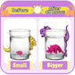 LilyBeauty Water Growing Dinosaurs - 50 Pack  Individually Wrapped Favors  Expandable Animals Toy - Party Supplie