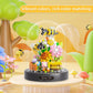 apcute Micro Brick Flower Bee Building Set, 588 PCS Mini Blocks, Small, Bee02, Model 16368, Creative Gift for Ages 6+