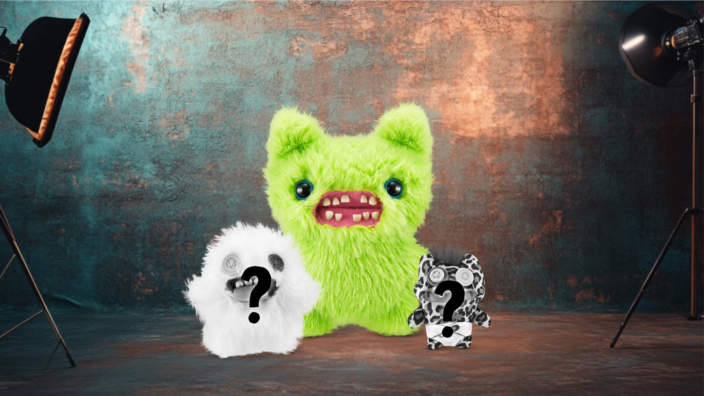 Fuggler Fugg Family By Zuru Funny Ugly Monster, Plush, Collectible, Toy (Screech)