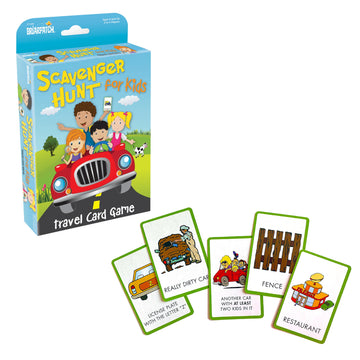 Briarpatch Travel Scavenger Hunt Card Game For Kids, Activities For Family Vacations, Road Trips And Car Rides, Ages 6 And Up