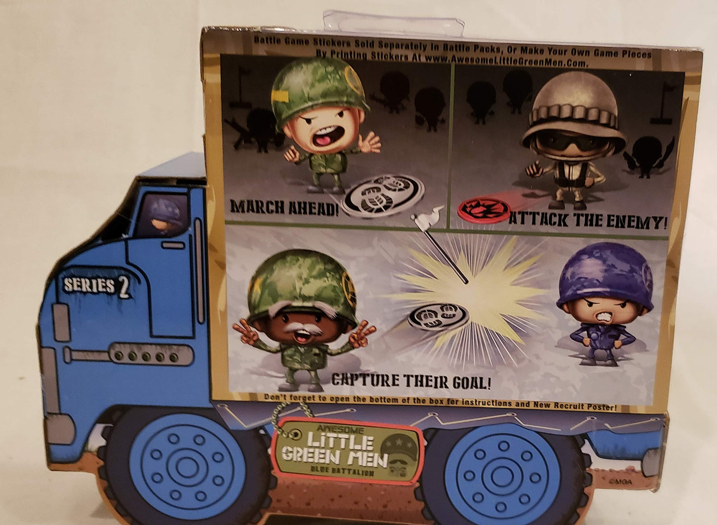 Awesome Little Green Men 4 Pc Starter Pack Series 2- Blue Battalion Action Figure