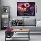 Fantasy Dragon Puzzle For Adults 1000 Pieces, Magic Castle Jigsaw Puzzle, Castle Purple Puzzle