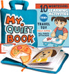 My Quiet Book - Toddler Travel Car Plane Airplane, Activity Montessori Board Book, Easter Basket Stuffers, Travel Toys For Toddlers 1-3, Gifts For 1 2 3 4 Year Old Girl, Birthday Gifts Toys Age 2-4