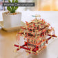 Piececool 3D Puzzles For Adults Metal Model Kits, Bridal Sedan Chair Diy 3D Metal Puzzle, Chinese Traditional Culture 3D Model B