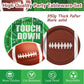 Football Party Decorations Football Party Supplies Including Paper Plates, Napkins, Tablecloth, Banner For Football Birthday Par