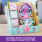 Polly Pocket Dolls & Playset, Collector Heritage Compact, 35Th Birthday Partytime Stamper With 2 Micro Dolls, 3 Party Stamps & 1