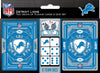 MasterPieces NFL Detroit Lions 2 Pack Cards and Dice Set
