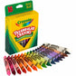 Crayola Triangular Crayons, Multi-Colored, 16 Count, Wax Material, Model BIN524016-16