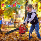 Teganplay Power Garden Tools Set For Kids Battery Operated Toy Leaf Blower, Hedge Trimmer And Chainsaw Pretend Play For Boys Girls