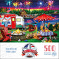 Buffalo Games 500 Piece Jigsaw Puzzle - Fourth by The Lake - Multi Color - Paper Material - Model 33207
