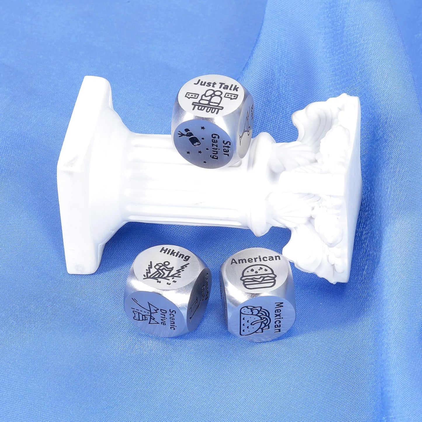 Food Decision Dice Decider for Couple,Date Night Dice
