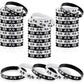 48 Pieces Racing Flag Rubber Bracelets 2.56 Inch Silicone Race Car Silicone Wristbands for Fitness, Racing, Dirt Bike, Basketbal