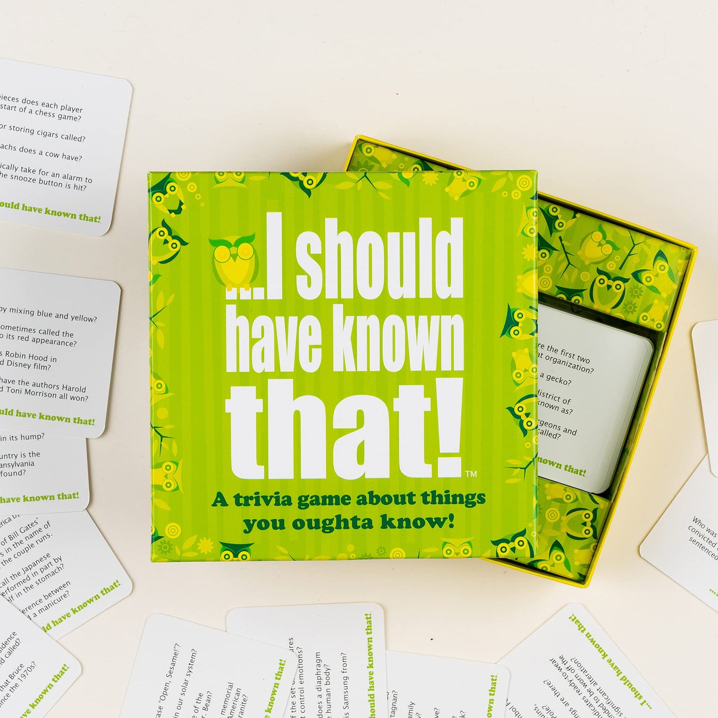 Hygge Games ...I Should Have Known That! Trivia Game Green, More Than 2 Players