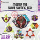 Shashibo Teenage Mutant Ninja Turtles Shape Shifting Box - Award-Winning, Patented Magnetic Puzzle Cube W/36 Rare Earth Magnets -Fidget Cube Transforms Into Over 70 Shapes (Donnie Series 1)