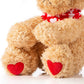 Oukiwi Valentine'S Stuffed Animal, 11 Inch Stuffed Animal Dog, Ideal For Valentine'S Day Gifts For Friend (Puppy - One Pack)