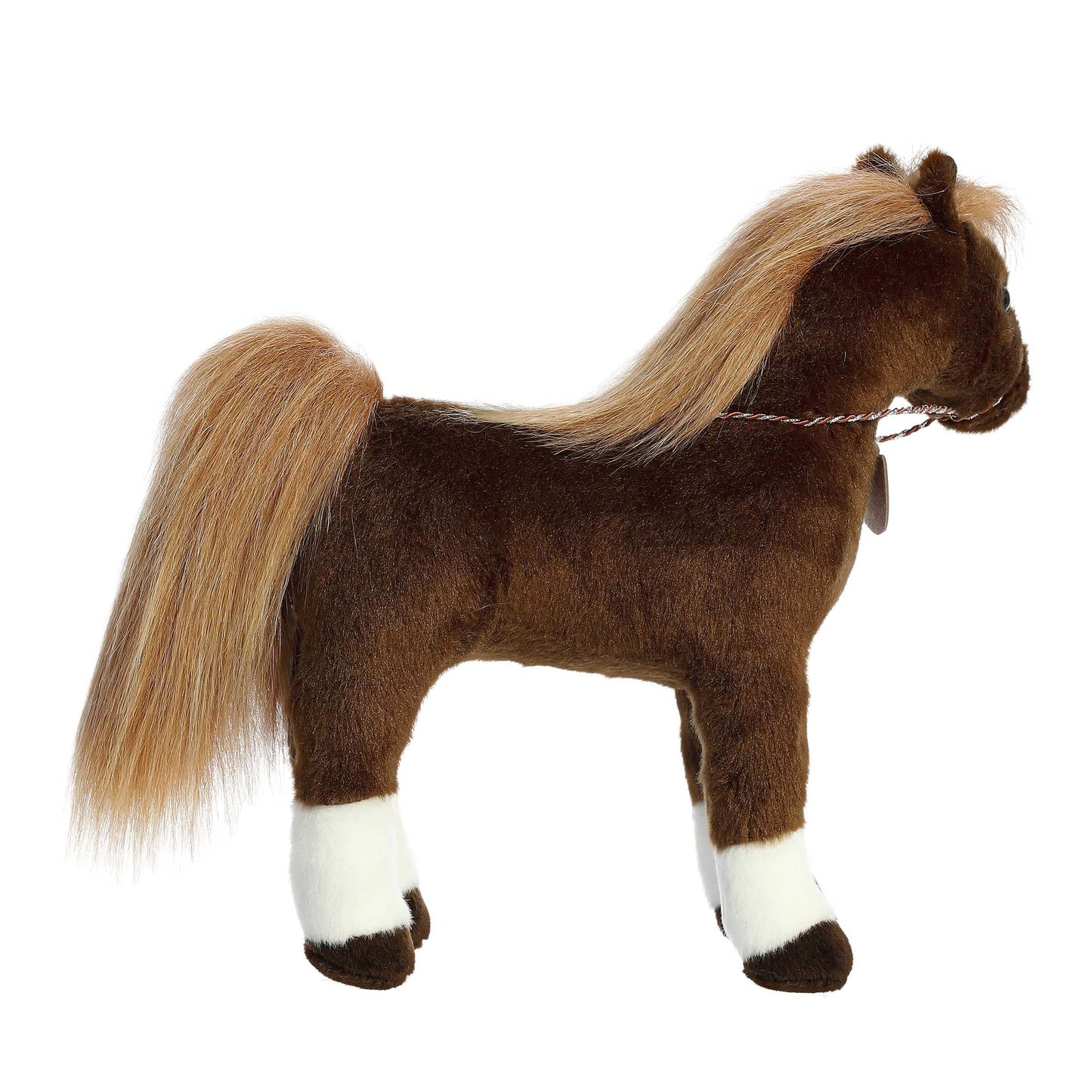 Aurora® Exquisite Breyer® Showstoppers American Saddlebred Stuffed Animal - Realistic Detailing - Imaginative Play - Brown 13 Inches