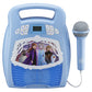 Frozen 2 Bluetooth Portable Mp3 Karaoke Machine Player With Light Show Store Hours Of Music With Built In Memory Sing Along Using The Real Working Microphone Usb Port To Expand Your Content