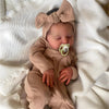 JIZHI Reborn Baby Dolls, 20 inch Soft Vinyl Baby Dolls Realistic Newborn Baby Doll Girl Real Life Baby Sleeping Dolls with Gift