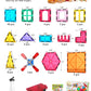 Jasonwell 100pcs Magnetic Tiles Building Blocks Set for Boys Girls Preschool Educational Magnet Construction Kit Stacking STEM Toys Christmas Birthday Gift for Kids Toddler 3 4 5 6 7 8 9 10 + Year Old