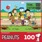 RoseArt Peanuts Baseball 100-Piece Jigsaw Puzzle for Kids & Adults, Multi-colored, Cardboard, Model 8669ZZA