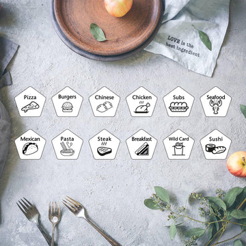 AMBREGRISSUN Valentines Day Anniversary Date Night Gifts Gifts for Him Her Boyfriend Girlfriend Food Decision Dice Birthday Gift