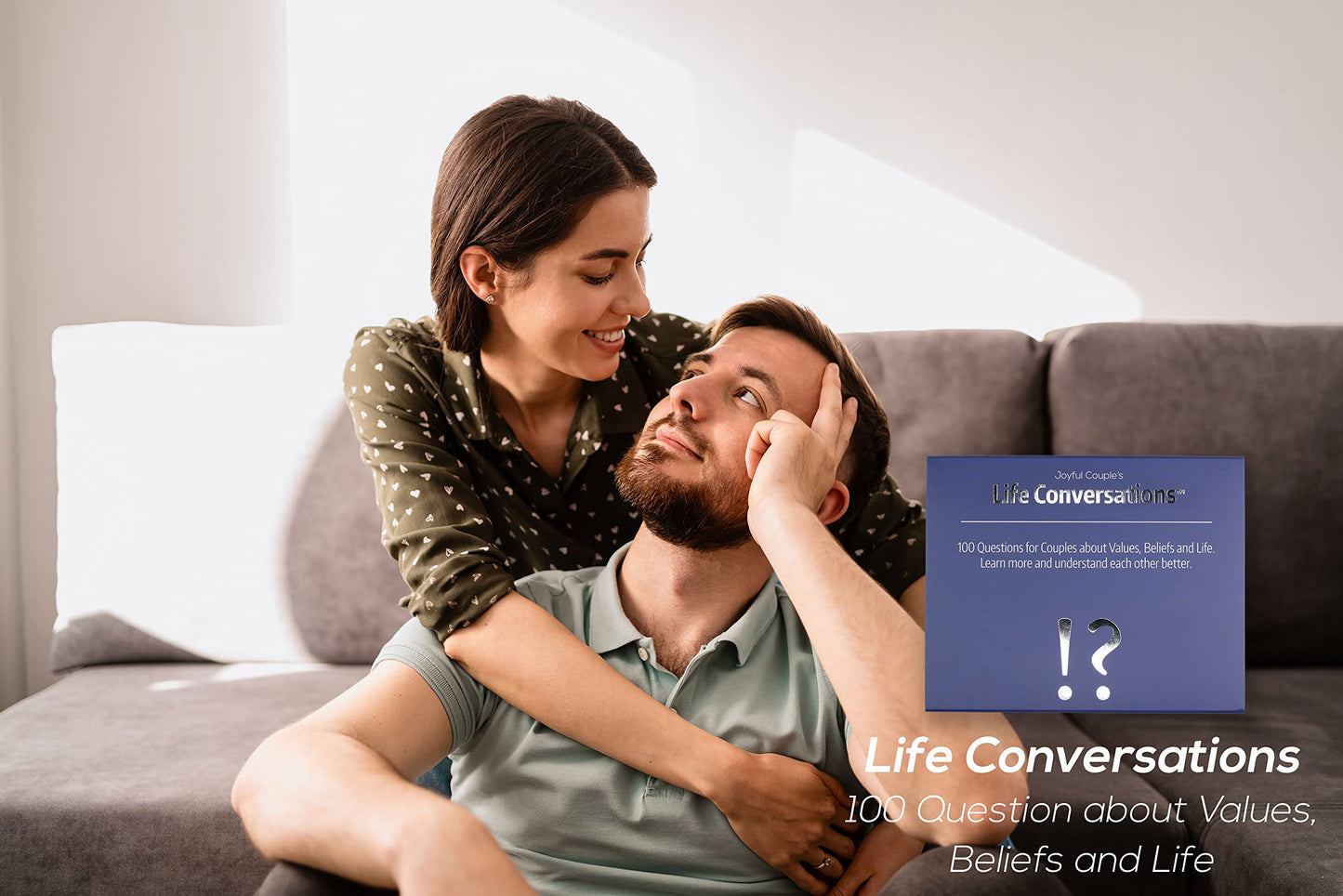 Joyful Couple Life Conversations: A Collection Of 100 Questions About Values, Difficult Situations, And Relationship